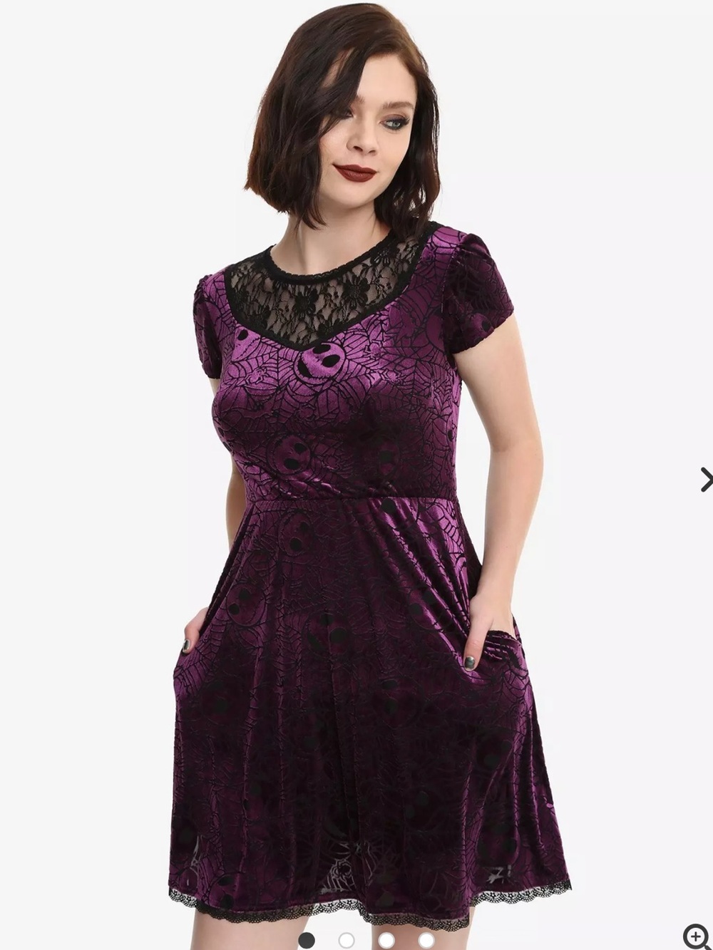 Jack Skellington Web Dress Nightmare Before Christmas
